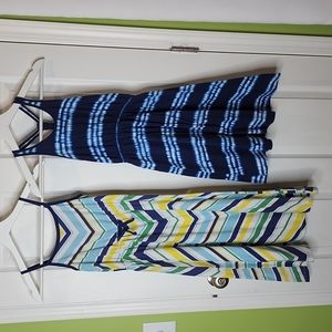 Gap Kids Factory Maxi and Midi Dresses Stripes & Tie Dye, Girls Size S (6-7)